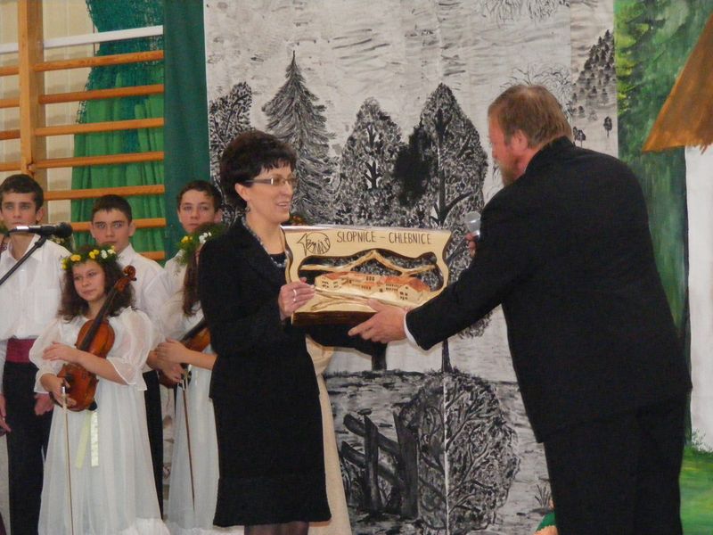 Oslava 10. výročia vzniku školy Gimnazjum im. Adama Mickiewicza v Słopniciach 2009