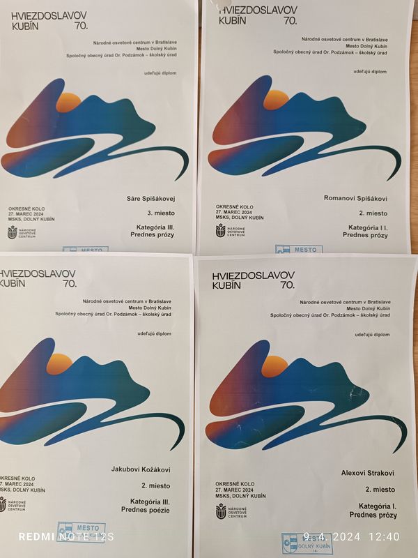 Aktivity školy&nbsp;- ZŠ s&nbsp;MŠ Jozefa Ligoša Chlebnice